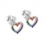 Rainbow Heart äkta silverörhängen 1-20-0344 299,00 kr Hem