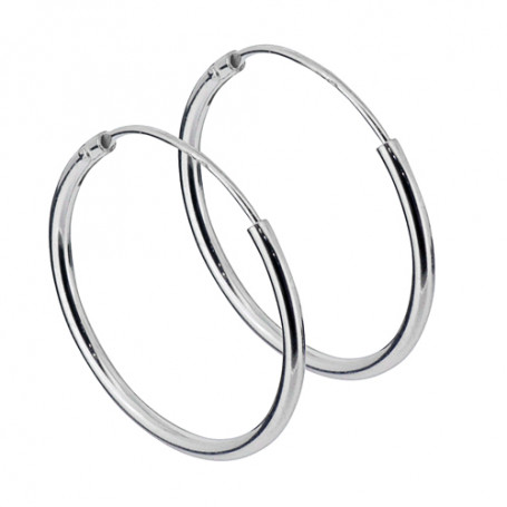 Ringar örhängen silver 18 mm 1-22-0004  Hem 109,00 kr
