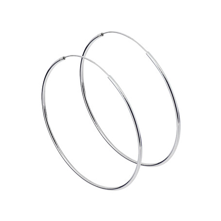 Stora ringar örhängen silver 50 mm 1-22-0011  Hem 219,00 kr