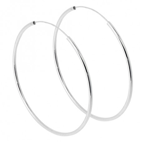 Stora ringar örhängen silver 60 mm 1-22-0023  Hem 450,00 kr