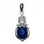 Emmahänge mellan silver blå ZEHMblå Zorn Jewellery Hem 1,590.00