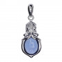 Emmahänge mellan silver ljusblå ZEHMljusblå Zorn Jewellery Hem 1,590.00