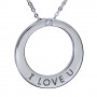 I love U smycke 1-10-0035  Halsband 36cm till 50cm 595,00 kr