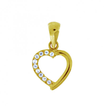 Smycke med hjärta i guld 5-10-0002 1,00 kr Hem