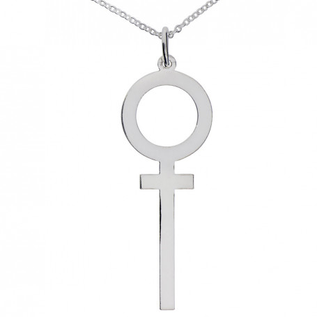 Halsband kvinnosymbol feministsmycke 1-10-0239 795,00 kr Halsband 36cm till 50cm