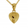 Guldhalsband med guldhjärta barn äkta guld 18 karat 5-10-0065KBARN 4,00 kr Hem