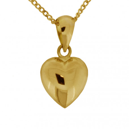 Guldhalsband med guldhjärta äkta guld 18 karat 5-10-0065K 5,00 kr Hem