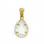 Glittrig smycke droppe äkta guld 5-10-0072 1,00 kr Hem