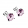Studs silverörhängen rosa 1-23-0027 299,00 kr Hem