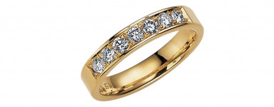 Guldringar med diamanter, diamantringar och briljantringar | Dala Guldsmide