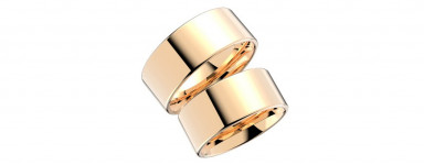 Förlovningsringar och vigselringar i 14 karat guld Schalins Ringar |  Dala Guldsmide
